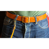 The Garrison - Bakers Oak Bark Veg Tanned Leather Garrison Belt