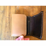 The Goldstar: Classic Leather Tri-Fold Wallet