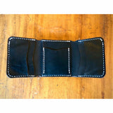 The Goldstar: Classic Leather Tri-Fold Wallet