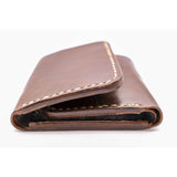 Dark Brown Tri-Fold
