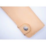 The Duke: Large Bi-Fold Italian Leather Biker Wallet