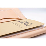 The Foucault: Handmade Leather Field Notes Case - Comes with Field Notes & Free Pen