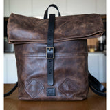 No. 37: The Explorer - Buffalo Leather Roll-Top Rucksack