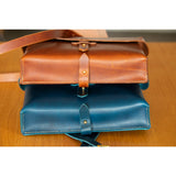 No. 72 - Leather Handbag / Man-Bag / Cross-Body Bag