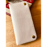 New Utility Clothing - Natural Veg Tan Biker Wallet