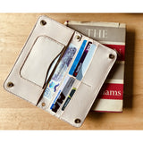 New Utility Clothing - Natural Veg Tan Biker Wallet