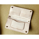 New Utility Clothing - Natural Veg Tan Biker Wallet