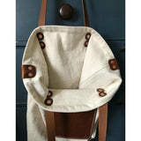 Bull denim tote bag - interior