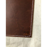 Bull denim tote bag - saddle stitching