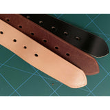 The Garrison - Handmade Veg Tan Leather Garrison Belt