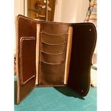 The Indian: Tri-fold Biker Wallet