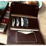 The Indian: Tri-fold Biker Wallet