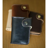 The Ton-Up: Medium Vertical Snap Wallet