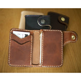 The Ton-Up: Medium Vertical Snap Wallet