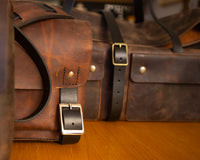 MP43 Swiss Army Leather Gunsmith's Bag / Satchel / Cross Body Bag
