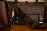 MP43 Swiss Army Leather Gunsmith's Bag / Satchel / Cross Body Bag