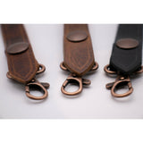 Safety First! - Hand Made Leather Key Loop | Key Fob | Key Ring