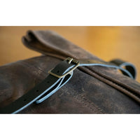 No. 37: The Explorer - Buffalo Leather Roll-Top Rucksack