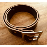 The Garrison - Handmade Veg Tan Leather Garrison Belt