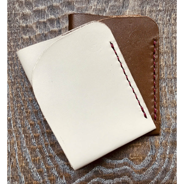 The City Boy Wrap: Minimalist  Calf Leather Wallet / Card Holder